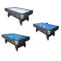 Kbl-0907 3 In 1 Multi Game Table,Including Dinner Top,Billiard Table And Tennis Table