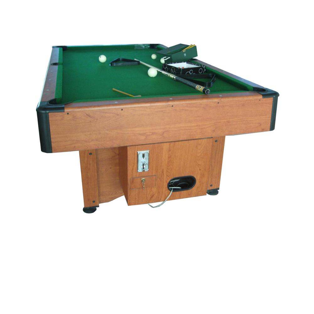 Kbl-8009e Coin Operated Pool Table Made From Mdf